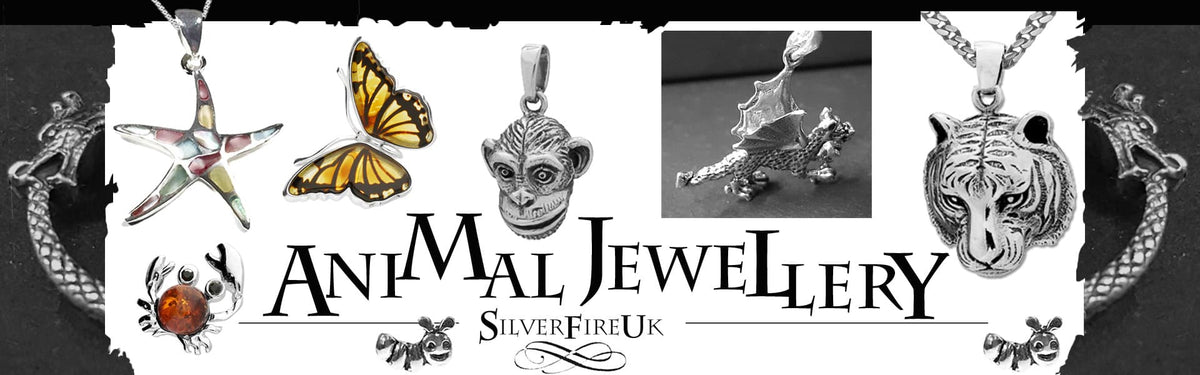 animal jewellery insects and sea life jewellery - silverfire UK