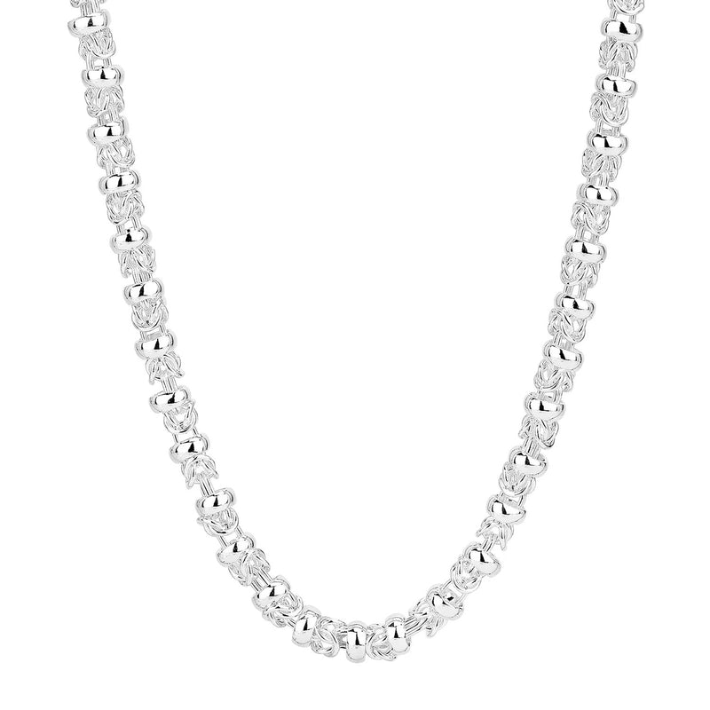 Byzantine chain beaded  necklace