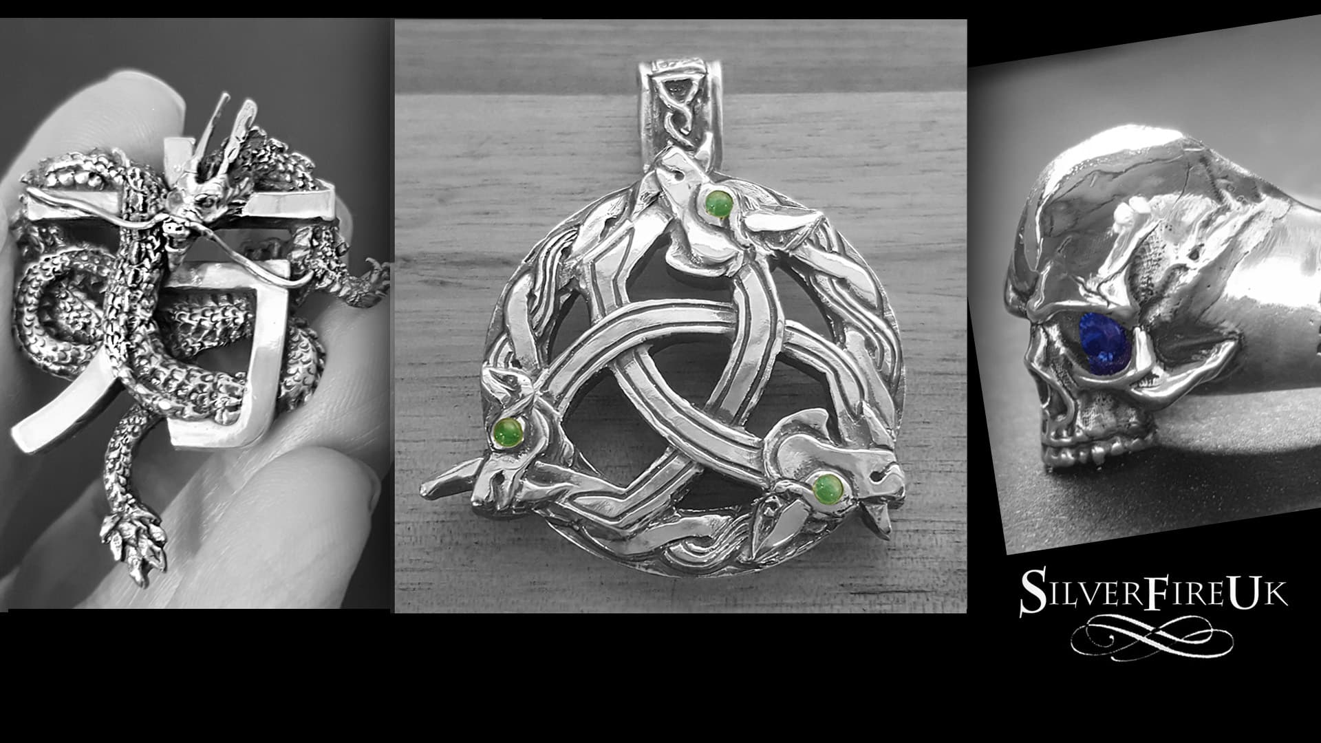 Bespoke jewellery Designs, Custom Made Jewellery at silverfire UK