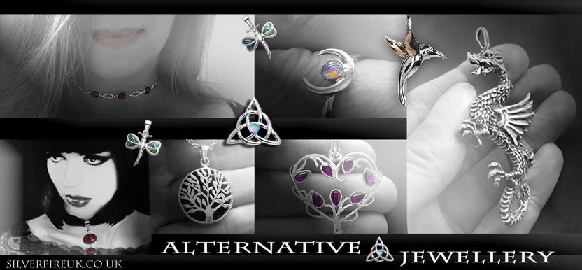 Alternative Jewellery At Silverfire UK, Unusual Jewellery 925 Silver ...