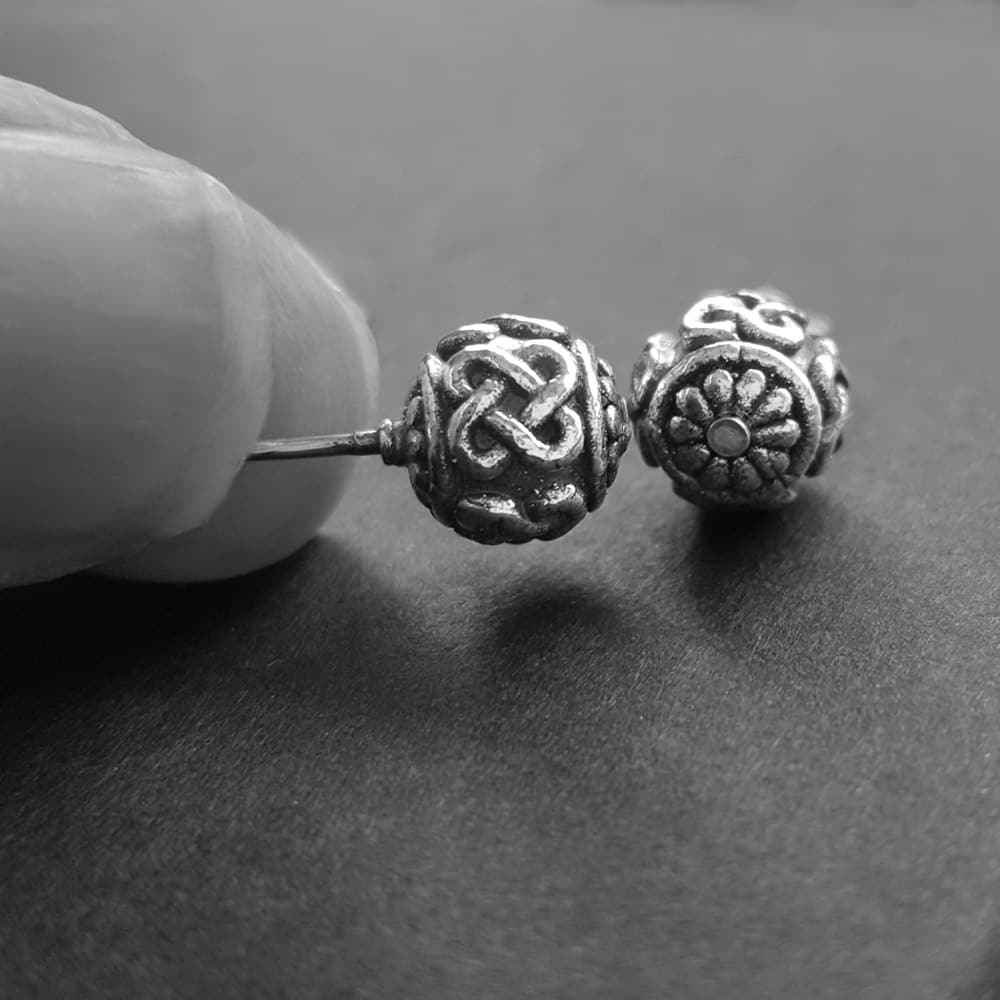 celtic solomons knot earrings, celtic jewelry