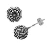 Solomon's Knot Celtic earrings, celtic studs 