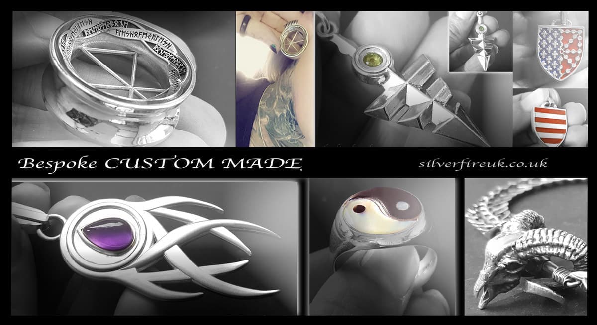 Bespoke custom made jewellery designs