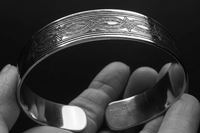 celtic design bangle for men