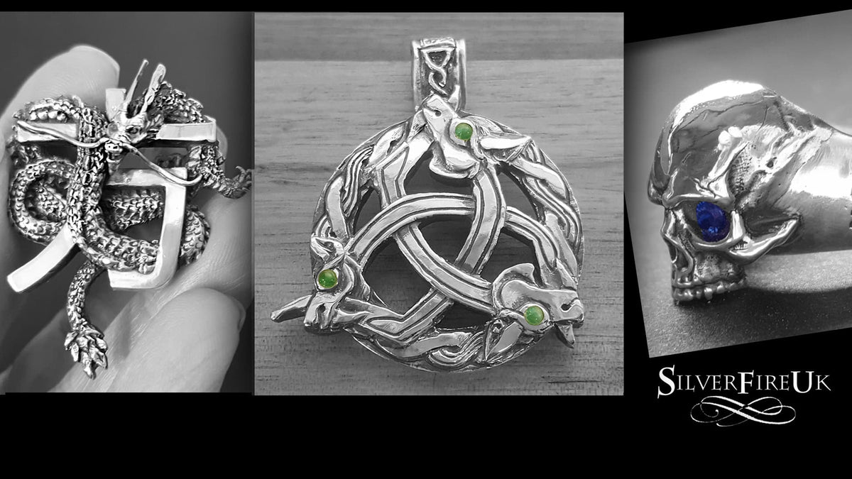 Bespoke jewellery commissions, custom handmade items by SilverfireUK
