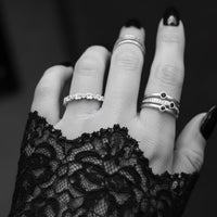 flower ring alternative jewellery
