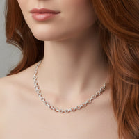 Hugs and Kisses Chain Necklace