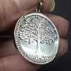 icy winter tree of life necklace, tree jewellery 