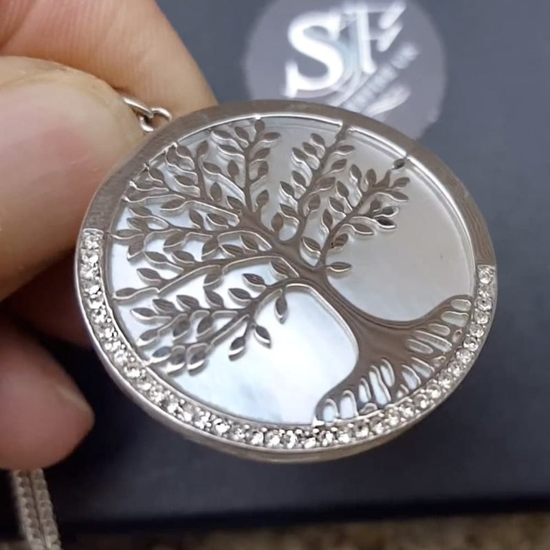 Tree jewellery  tree of life pendant, silver tree of life necklace