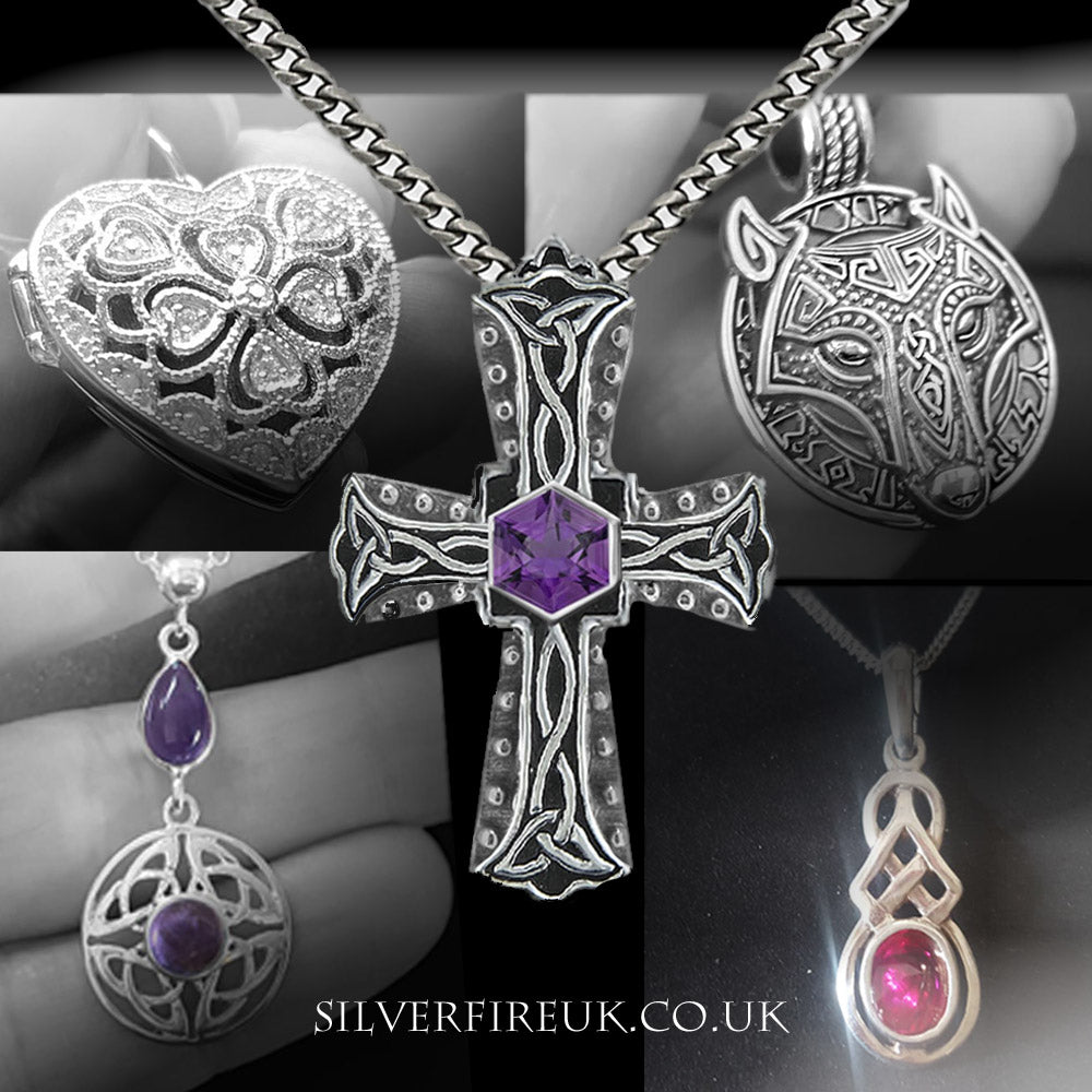 necklaces silverfireuk