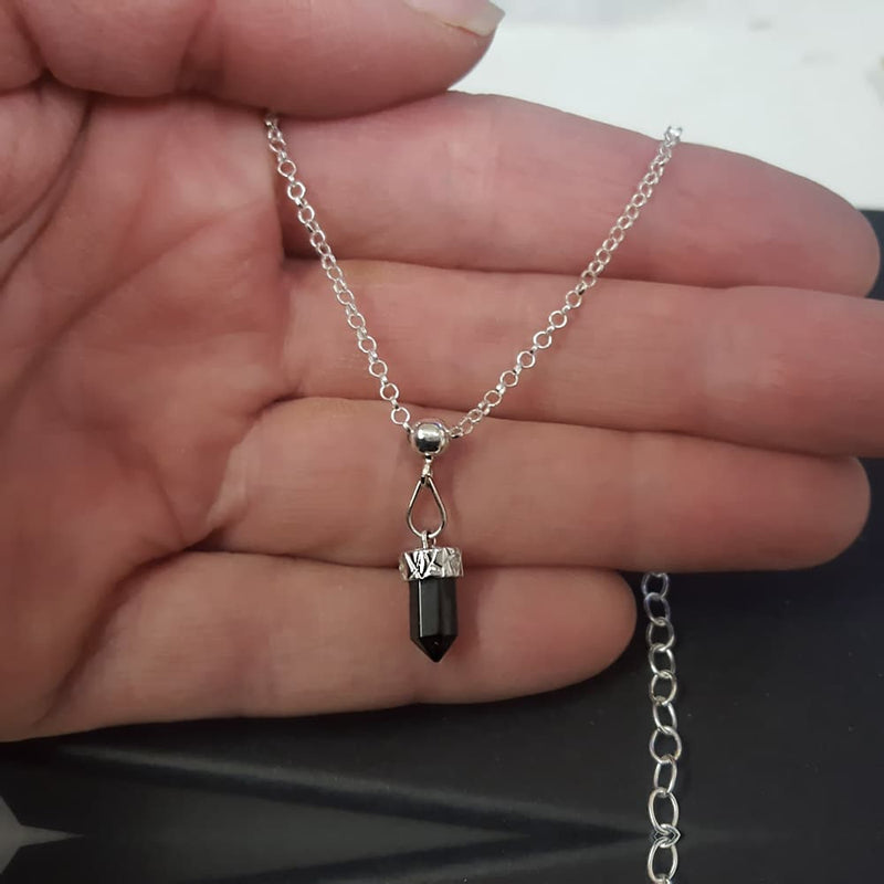 black-choker-necklace-obsidian