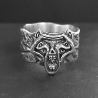 odin wolf ring viking