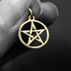 Pentagram jewellery gold | Necklace Pentacle