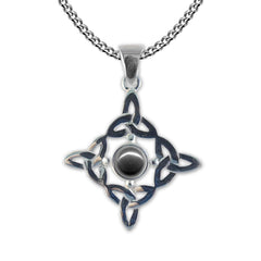 Celtic Quad Triquetra Necklace