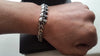 skull bracelet silver, skull jewellery UK
