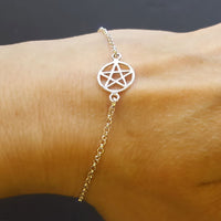 small pentagram bracelet ladies 
