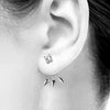spike earrings crystal -spike earring jewellery