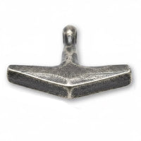 NEW: Handmade Solid Silver Mjollnir Viking Pendant |  The Lincolnshire Thor's Hammer