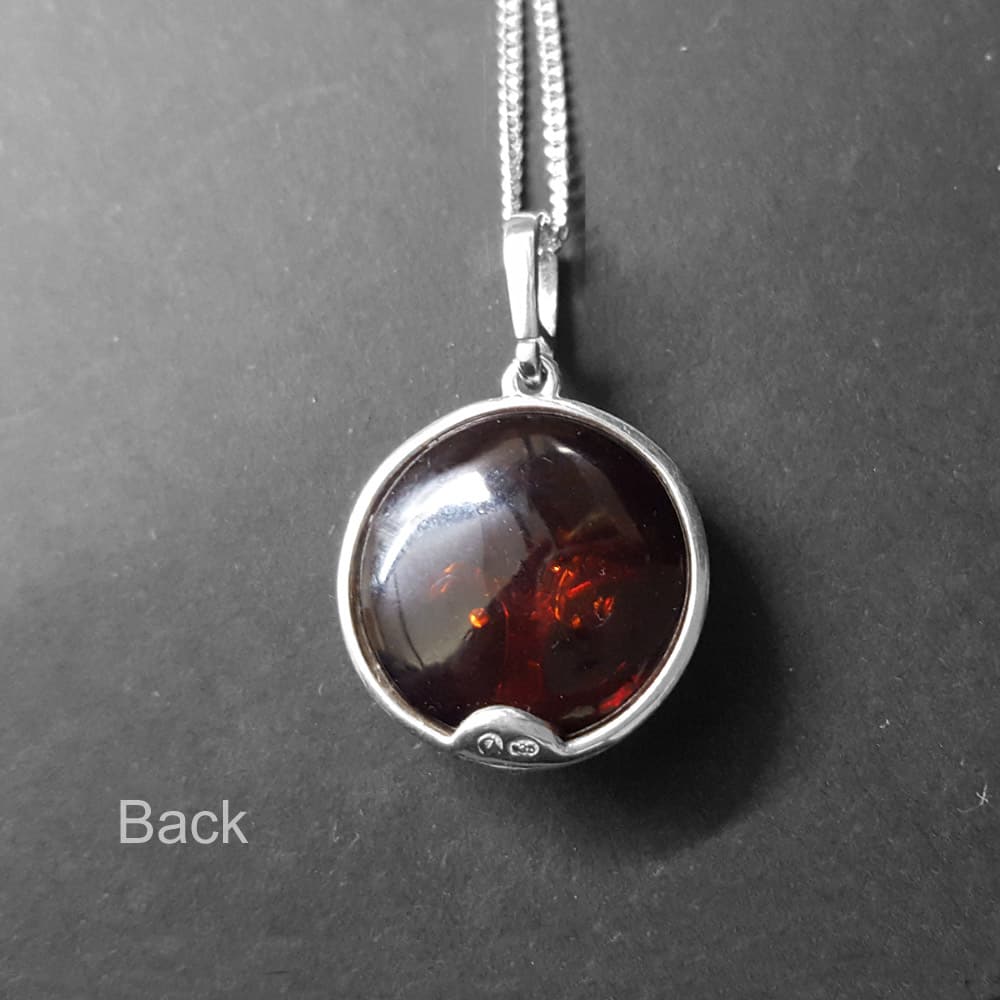 tree necklace amber