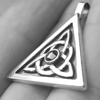 trinity celtic pendant mens celtic jewellery