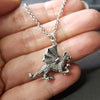 winged dragon necklace