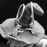witch hoop earring jewellery