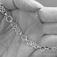 Celtic Link Necklace | Ladies Celtic Jewellery | Celtic Chain