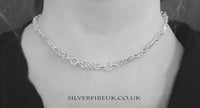 Celtic Necklace Jewellery In Sterling Silver, SilverfireUK Jewellery