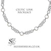 Celtic link necklace