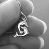 dolphin earrings, silver uk