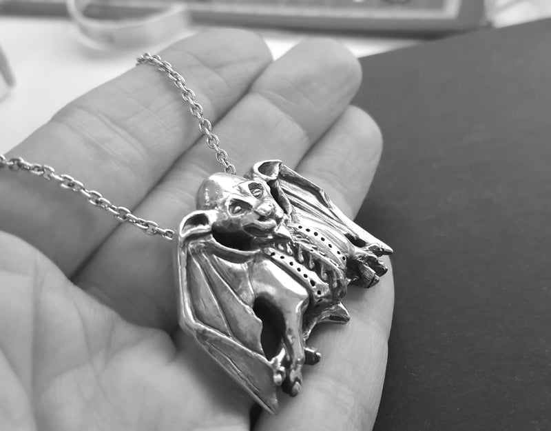 gothic bat gargoyle jewellery uk