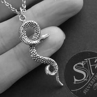 Snake Serpent Necklace, Gothic Snake Jewellery  