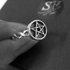 Pentagram Ring, Wiccan Witch Ring 