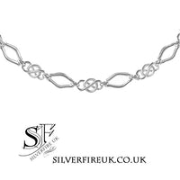 Silver Celtic Knot Bracelet, Infinity