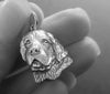 st Bernard dog pendant