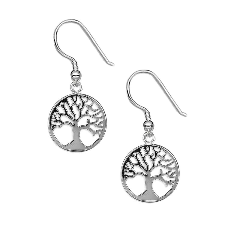 tree of life dangle earrings