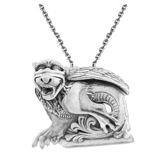 Handmade Westminster Laughing Gargoyle Pendant With Chain